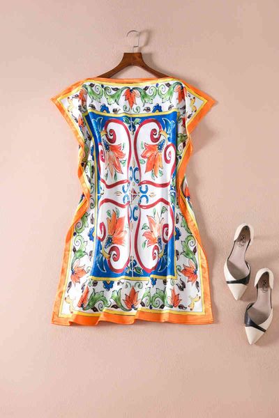 casual dresses summer print style elegant loose irregular skirt middle pullover women's dress asqs, Black;gray
casual dresses summer print style elegant loose irregular skirt middle pullover women's dress asqs, Black;gray