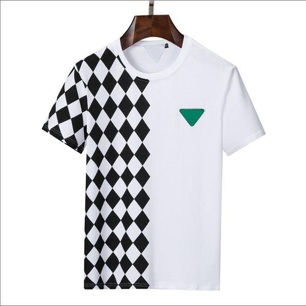 designermen's t-shirts breathable summer geometric patterns fashion men's couturier luxury letter embroidered clothing short sle, White;black
designermen's t-shirts breathable summer geometric patterns fashion men's couturier luxury letter embroidered clothing short sle, White;black