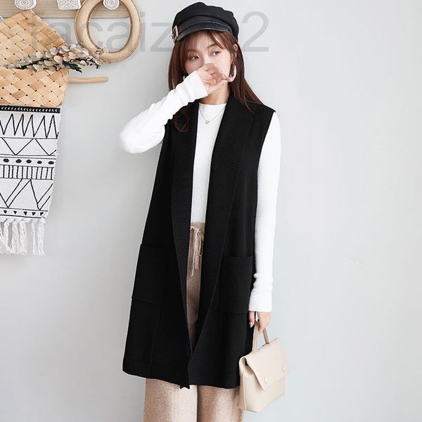 women's knits & tees designer 2021 spring new women's v-neck sweater medium long solid sleeveless vest cardigan loose coat v5g4202, White
women's knits & tees designer 2021 spring new women's v-neck sweater medium long solid sleeveless vest cardigan loose coat v5g4202, White