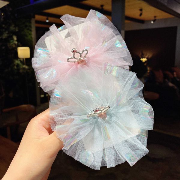 korean mesh big wave point children's hairpin lovely princess three-dimensional crown hairpin clip super fairy girl's hair accesso, Slivery;white
korean mesh big wave point children's hairpin lovely princess three-dimensional crown hairpin clip super fairy girl's hair accesso, Slivery;white