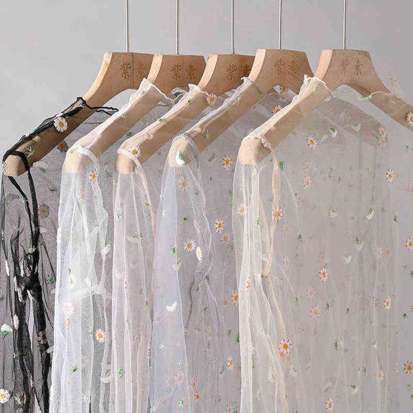korean style mesht shirt daisy under shirt new harajuku aesthetic cute lace flower t shirt long sleeve mesh transparent y220411, White
korean style mesht shirt daisy under shirt new harajuku aesthetic cute lace flower t shirt long sleeve mesh transparent y220411, White