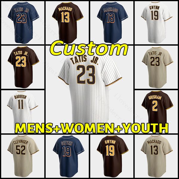 23 fernando tatis jr. 13 manny machado san diego baseball jersey padres mens tony gwynn women wil myers yu darvish jake cronenworth trent gr, Blue;black
23 fernando tatis jr. 13 manny machado san diego baseball jersey padres mens tony gwynn women wil myers yu darvish jake cronenworth trent gr, Blue;black