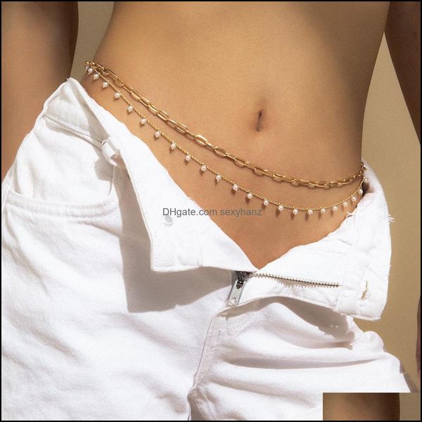 belly chains body jewelry 2021 trendy chic fashion bikini beach waist chain pearl crossbody female drop delivery 6fxmu, Silver
belly chains body jewelry 2021 trendy chic fashion bikini beach waist chain pearl crossbody female drop delivery 6fxmu, Silver