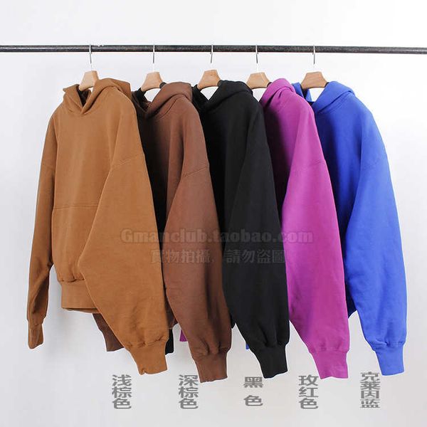 fashiondemon high street coconut wind kanye's same double-layer knitted cotton loose silhouette solid color hoodie long sleeved sweater, Black
fashiondemon high street coconut wind kanye's same double-layer knitted cotton loose silhouette solid color hoodie long sleeved sweater, Black