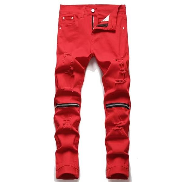 2022 fashion skinny men's straight fit slim stretch jeans men's casual biker denim trousers classic pants 626 jeans size 28-42, Blue
2022 fashion skinny men's straight fit slim stretch jeans men's casual biker denim trousers classic pants 626 jeans size 28-42, Blue