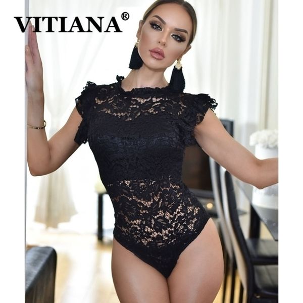 vitiana women lace slim casual bodysuit female summer solid black ruffles sleeveless elegant romper ladies bodysuits y200401, Black;white
vitiana women lace slim casual bodysuit female summer solid black ruffles sleeveless elegant romper ladies bodysuits y200401, Black;white