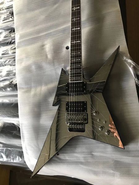 guitar factory customization alien electric guitar mirror crack on of body delivery
guitar factory customization alien electric guitar mirror crack on of body delivery