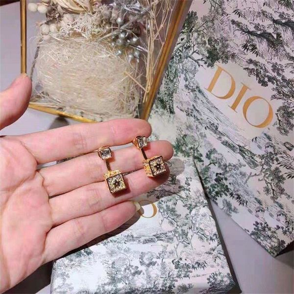 design jewel ornament charm earring dice letter full diamond earrings brass 925 silver needle earrings, Golden
design jewel ornament charm earring dice letter full diamond earrings brass 925 silver needle earrings, Golden