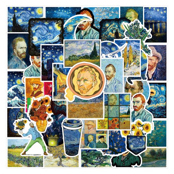 50pcs lot cartoon van gogh art graffiti sticker pack for diy kids toys gift car decals water bottle motorcycle helmet phone case lapbook wat
50pcs lot cartoon van gogh art graffiti sticker pack for diy kids toys gift car decals water bottle motorcycle helmet phone case lapbook wat