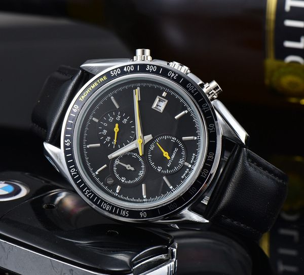 luxury watches six stitches series all dials work mens quartz watch european brand leather strap chronograph clock fashion sport classic sty, Slivery;brown
luxury watches six stitches series all dials work mens quartz watch european brand leather strap chronograph clock fashion sport classic sty, Slivery;brown