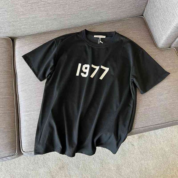 50% discount bagsbrand fog double thread chao essentials short sleeve 2022 summer new 1977 flocking printing lovers, White;black
50% discount bagsbrand fog double thread chao essentials short sleeve 2022 summer new 1977 flocking printing lovers, White;black