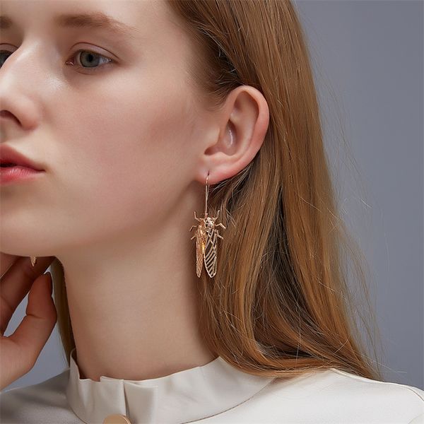 golden cicada shape charm earrings women trendy insects drop earrings european lady party alloy long hook earring jewelry accessories black
golden cicada shape charm earrings women trendy insects drop earrings european lady party alloy long hook earring jewelry accessories black