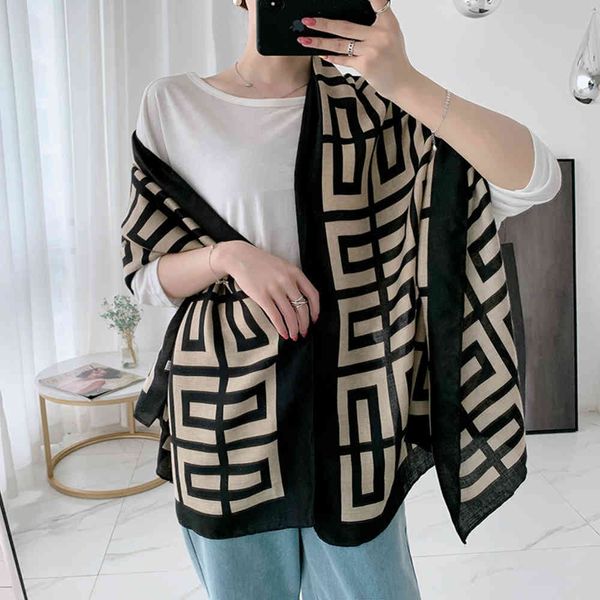 net red long cotton linen scarf korean version versatile dongdamen scarf warm and fashionable chinese character bib shawl, Black;purple
net red long cotton linen scarf korean version versatile dongdamen scarf warm and fashionable chinese character bib shawl, Black;purple