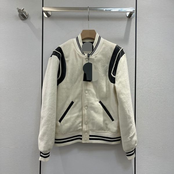 715 2022 autumn brand same style coat crew neck wool long sleeve fashion womens white clothes meiwuzhi, Black;brown
715 2022 autumn brand same style coat crew neck wool long sleeve fashion womens white clothes meiwuzhi, Black;brown