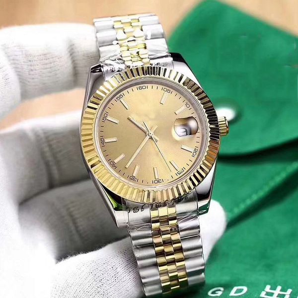 13 colors v3 automatic 2813 mechanical watch men datejust 41mm silver dial solid clasp president men watches male sweeping wristwatch, Slivery;brown
13 colors v3 automatic 2813 mechanical watch men datejust 41mm silver dial solid clasp president men watches male sweeping wristwatch, Slivery;brown