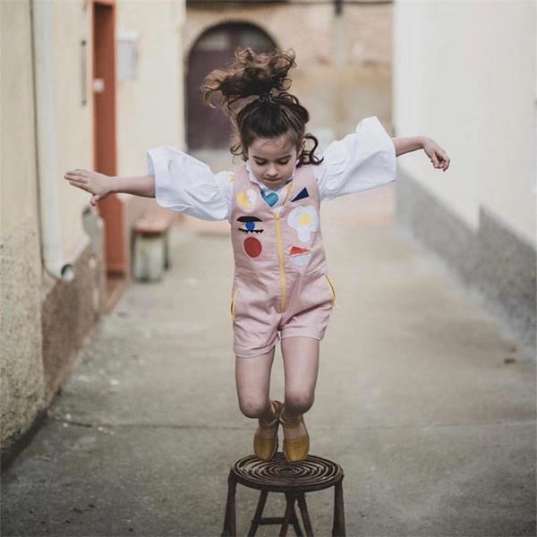 raspberry plum kids girls stylish pink overalls and blouse matching toddler summer spring fashion clothes kid brand overalls lj201203, Blue
raspberry plum kids girls stylish pink overalls and blouse matching toddler summer spring fashion clothes kid brand overalls lj201203, Blue