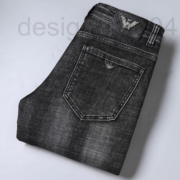 men's jeans designer thick brand jeans men's loose straight business middle-aged high waist elastic high-end pants men keqe, Blue
men's jeans designer thick brand jeans men's loose straight business middle-aged high waist elastic high-end pants men keqe, Blue