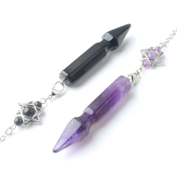 natural stone divination merkaba pendulum pendant for dowsing reiki healing point catcher dream pendulo chain 260mm bo944, Silver
natural stone divination merkaba pendulum pendant for dowsing reiki healing point catcher dream pendulo chain 260mm bo944, Silver