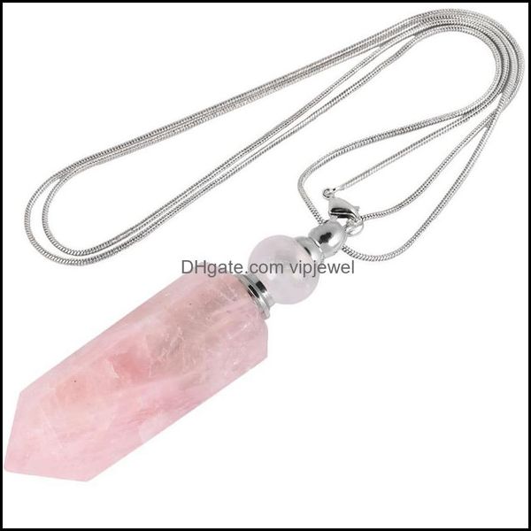 pendant necklaces pendants jewelry stone essential oil diffuser hexagonal pointed necklace healing cryst dhbp1, Silver
pendant necklaces pendants jewelry stone essential oil diffuser hexagonal pointed necklace healing cryst dhbp1, Silver