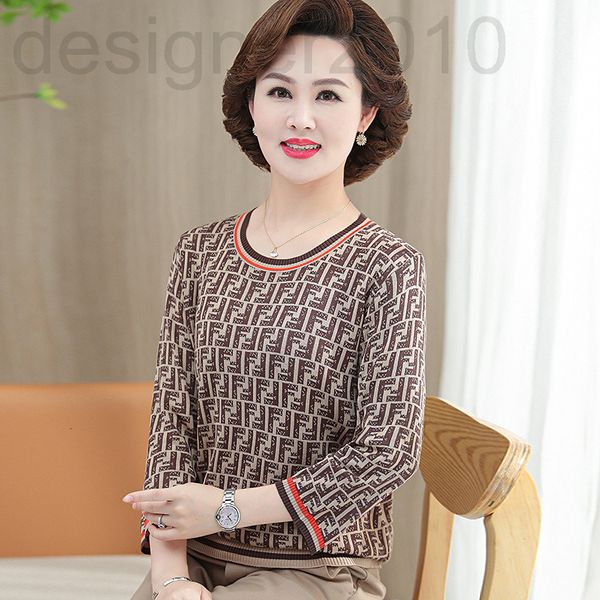 women's jackets designer mother's autumn pullover knitted bottomed shirt, foreign style, middle-aged and elderly thin coat, women&, Black;brown
women's jackets designer mother's autumn pullover knitted bottomed shirt, foreign style, middle-aged and elderly thin coat, women&, Black;brown
