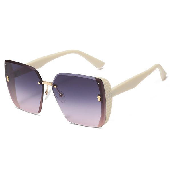 designer sunglasses for men and women semi-rimless sun glasses mens womens trendy with uv400 protection jh28010, White;black
designer sunglasses for men and women semi-rimless sun glasses mens womens trendy with uv400 protection jh28010, White;black