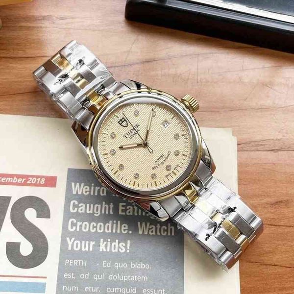 fashion tudors luxury designer watch junyu prince men's watch dituo handsome fully automatic mechanical double calendar steel band s9mz, Slivery;golden
fashion tudors luxury designer watch junyu prince men's watch dituo handsome fully automatic mechanical double calendar steel band s9mz, Slivery;golden