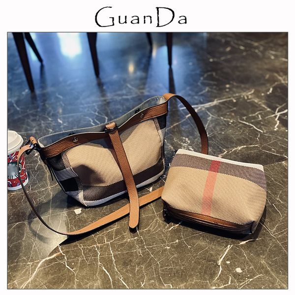 high capacity fashion plaid stripe canvas women crossbody bag soft luxury leisure female hobo messenger purse composite handbags
high capacity fashion plaid stripe canvas women crossbody bag soft luxury leisure female hobo messenger purse composite handbags