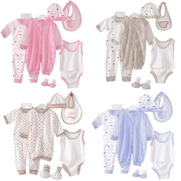 brand 8pcs newborn sets infant kids baby boy girl t-shirt pants outfits clothes set 0-3m, White
brand 8pcs newborn sets infant kids baby boy girl t-shirt pants outfits clothes set 0-3m, White
