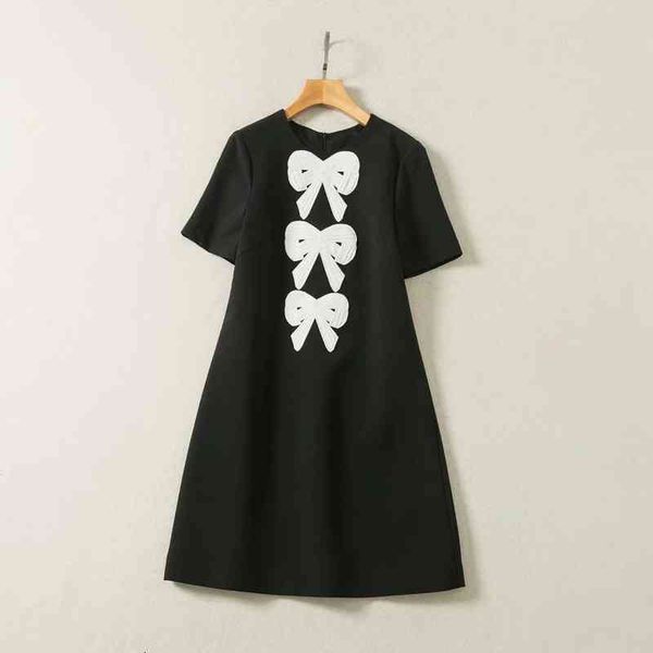 casual dresses summer star same women's round neck contrast bow waist casual dress, Black;gray
casual dresses summer star same women's round neck contrast bow waist casual dress, Black;gray