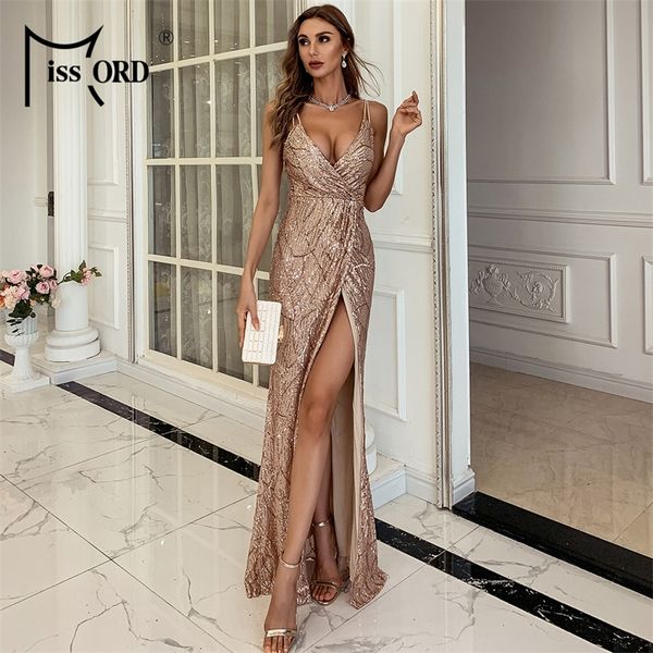 missord women v neck sequin spaghetti strap dress backless high split maxi dress summer evening party dress vestido 1 210320, Black;gray
missord women v neck sequin spaghetti strap dress backless high split maxi dress summer evening party dress vestido 1 210320, Black;gray