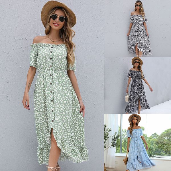 fashion women elegant vintage casual dresses floral printed sweet slash neck stylish slim beachwear dress summer sundress vestidos bohemian, Black;gray
fashion women elegant vintage casual dresses floral printed sweet slash neck stylish slim beachwear dress summer sundress vestidos bohemian, Black;gray