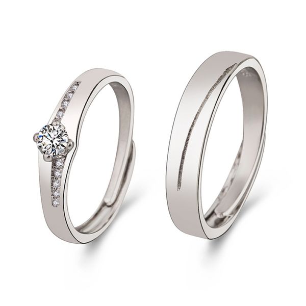 copper plated platinum simple arc line adjustable couple rings men women surface solid overlap opening engagement finger jewelry gift for lo, Silver
copper plated platinum simple arc line adjustable couple rings men women surface solid overlap opening engagement finger jewelry gift for lo, Silver