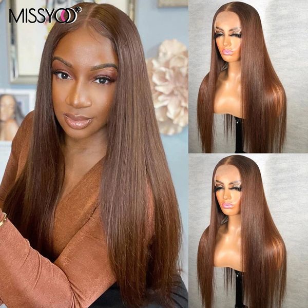 honey brown human hair wigs 4# straight lace front wig with babyhair for black women synthetic closure wig
honey brown human hair wigs 4# straight lace front wig with babyhair for black women synthetic closure wig