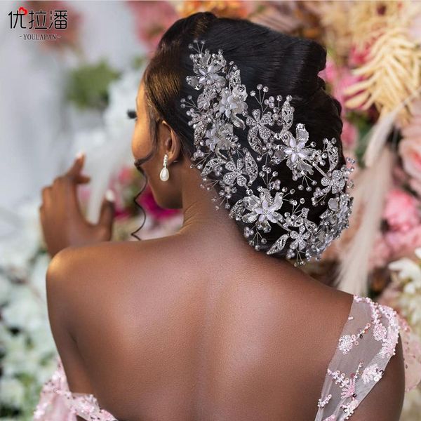 pearls diamond flower wedding tiara baroque crystal bridal headwear crown rhinestone with wedding jewelry hair accessories bridal crowns hea, Silver
pearls diamond flower wedding tiara baroque crystal bridal headwear crown rhinestone with wedding jewelry hair accessories bridal crowns hea, Silver