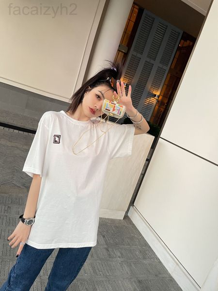women's t-shirt designer wldone summer new back color lettered printed short sleeved t-shirt women's loose korean poql, White
women's t-shirt designer wldone summer new back color lettered printed short sleeved t-shirt women's loose korean poql, White
