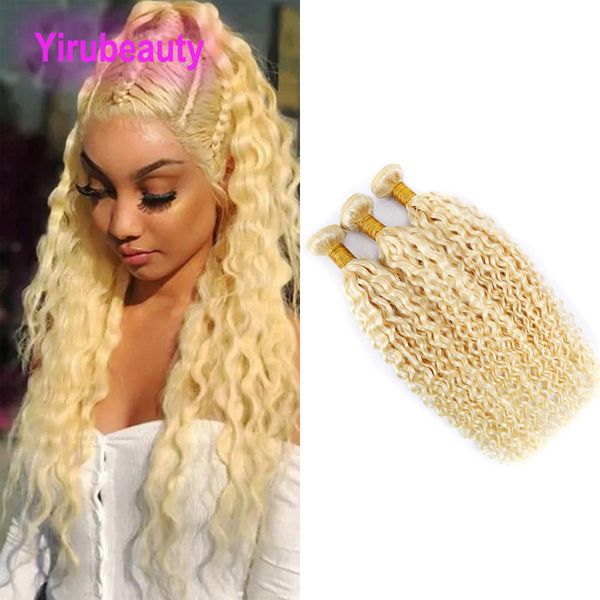 brazilian human hair 3 bundles water wave yirubeauty hair wefts 613# color blonde 10-40inch curly, Black
brazilian human hair 3 bundles water wave yirubeauty hair wefts 613# color blonde 10-40inch curly, Black