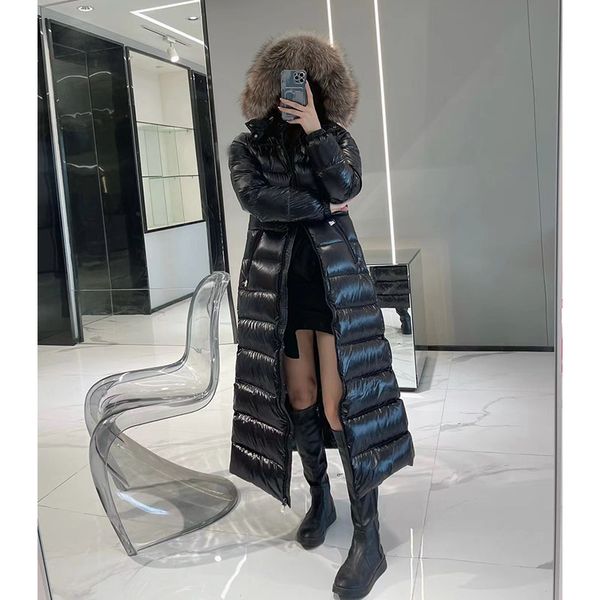 2022 ladies elongated slim fit down jacket hooded casual warm 90 white goose down parkas fashion fox collar female coat winter jaqueta femin, Black
2022 ladies elongated slim fit down jacket hooded casual warm 90 white goose down parkas fashion fox collar female coat winter jaqueta femin, Black