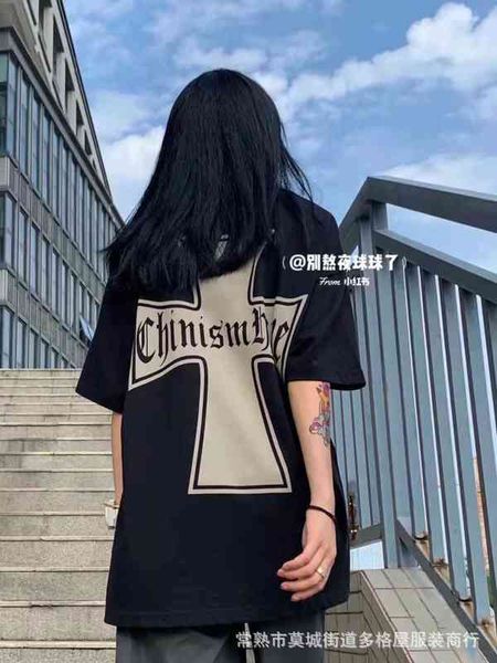 fashions designer tshirts 22ss new croix couple's same short sleeve t-shirt ch cross off shoulder back large print, White;black
fashions designer tshirts 22ss new croix couple's same short sleeve t-shirt ch cross off shoulder back large print, White;black