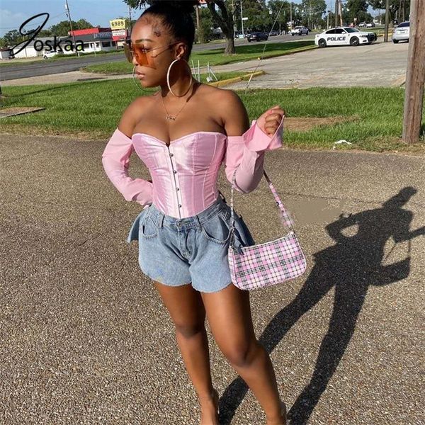 joskaa solid patchwork slash neck off shoulder bubble sleeve backless line up party night women shirt leisure corset 210317, White
joskaa solid patchwork slash neck off shoulder bubble sleeve backless line up party night women shirt leisure corset 210317, White