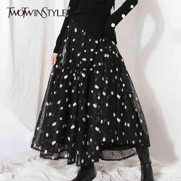 vintage print floral skirt for women high waist hit color midi skirts female fashion clothing spring style 210423, Black
vintage print floral skirt for women high waist hit color midi skirts female fashion clothing spring style 210423, Black