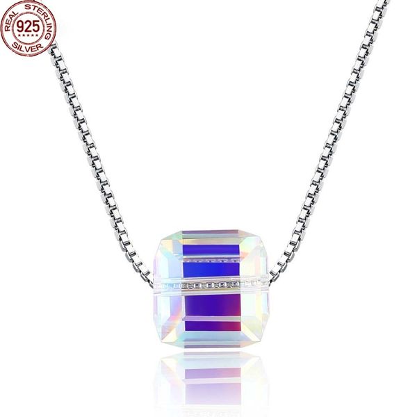brand real 925 sterling silver box chain necklaces for women simple design square bead pendant necklace gift 2018
brand real 925 sterling silver box chain necklaces for women simple design square bead pendant necklace gift 2018