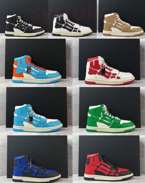 fashion designer sneakers skel-hi bandana outdoor shoes bones applique upper black white blue red green men women high low-trainers with ori
fashion designer sneakers skel-hi bandana outdoor shoes bones applique upper black white blue red green men women high low-trainers with ori