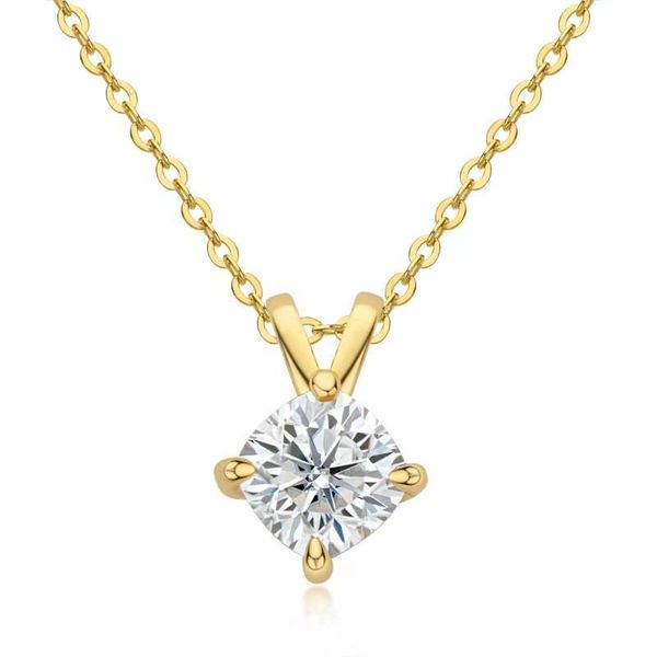 trendy pendant necklaces other 925 sterling silver 1ct d color vvs1 cushion cut moissanite necklace for women jewelry pass diamond with gra
trendy pendant necklaces other 925 sterling silver 1ct d color vvs1 cushion cut moissanite necklace for women jewelry pass diamond with gra