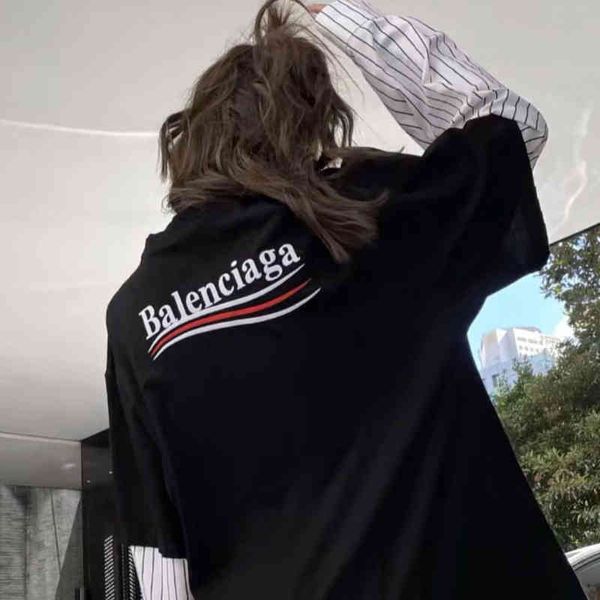 2022 designer b r hoodies and coats correct high version 21fw letter cola wave embroidery fake two long sleeve splicing men's women, Black
2022 designer b r hoodies and coats correct high version 21fw letter cola wave embroidery fake two long sleeve splicing men's women, Black