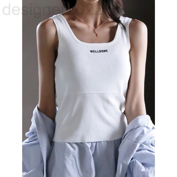 women's tanks & camis designer 22ss spring style knitted square neck letter suspender vest net red same versatile fashion 5gmj, White
women's tanks & camis designer 22ss spring style knitted square neck letter suspender vest net red same versatile fashion 5gmj, White