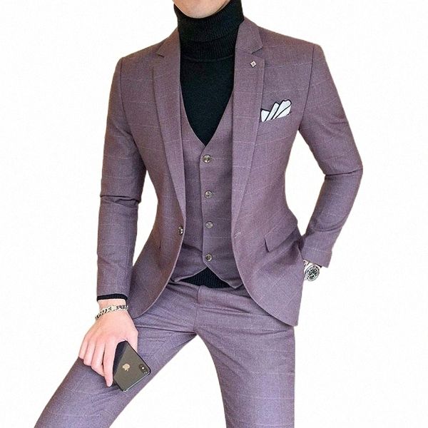 men's suits & blazers luxury men dress british 3piece set wedding suit 2022 fall mens business formal plaid slim fit a7vd#, White;black
men's suits & blazers luxury men dress british 3piece set wedding suit 2022 fall mens business formal plaid slim fit a7vd#, White;black