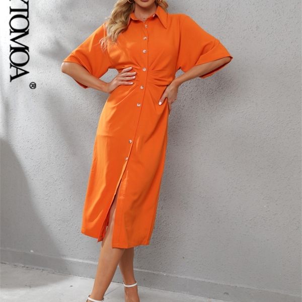 kpytomoa women chic fashion button-up draped midi shirt dress vintage short sleeve side zipper female dresses vestidos 220425, White;black
kpytomoa women chic fashion button-up draped midi shirt dress vintage short sleeve side zipper female dresses vestidos 220425, White;black