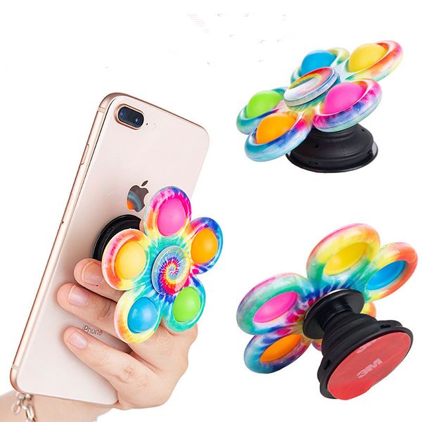 party favor sensory pop bubble cellphone stands fidget spinners decompression toy silicone phone stand with anti stress anxiety pressure fin
party favor sensory pop bubble cellphone stands fidget spinners decompression toy silicone phone stand with anti stress anxiety pressure fin