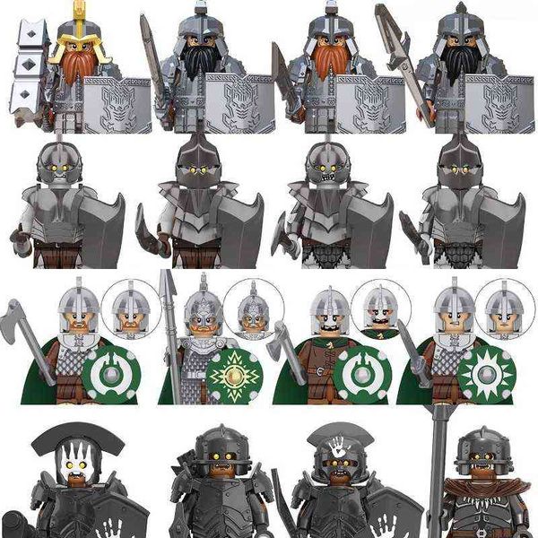 mini lord of elves orcs army gandalf dwarf rohan knight game thrones action figure building blocks the rings toys for kids gift g220524
mini lord of elves orcs army gandalf dwarf rohan knight game thrones action figure building blocks the rings toys for kids gift g220524