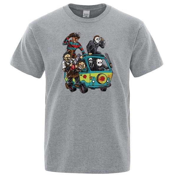 maniac park horror movie theme jason clown saw mens halloween funny tee shirt summer short sleeve men t 220620, White;black
maniac park horror movie theme jason clown saw mens halloween funny tee shirt summer short sleeve men t 220620, White;black